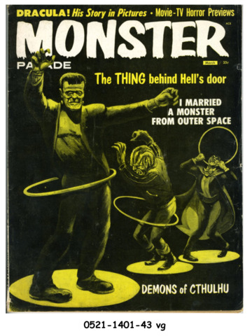 Monster Parade #4 © March 1959 Magnum Publications